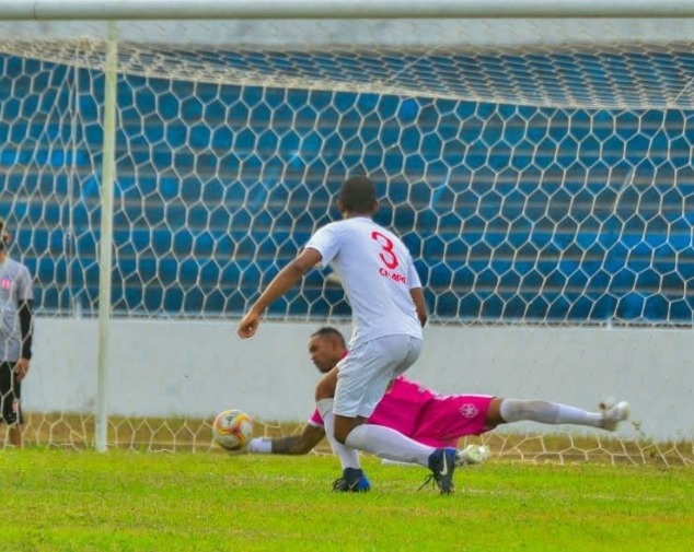 Bruno esteve presente na partida contra o Bragantino (PA) – Foto: Reprodu&ccedil;&atilde;o/Instagram/ND