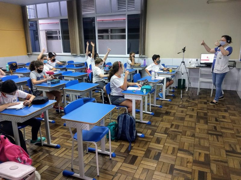 Aulas na rede municipal de Blumenau ser&atilde;o retomadas no dia 8 de fevereiro – Foto: Jo&atilde;o Victor G&oacute;es / ND+/Arquivo