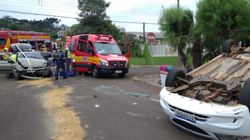 O acidente ocorreu na tarde desta quinta-feira (23) – Foto: Alexandre Madoglio/NDTV