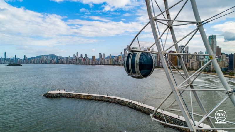 A inaugura&ccedil;&atilde;o est&aacute; marcada para a primeira quinzena de dezembro – Foto: FG Big Wheel/Divulga&ccedil;&atilde;o