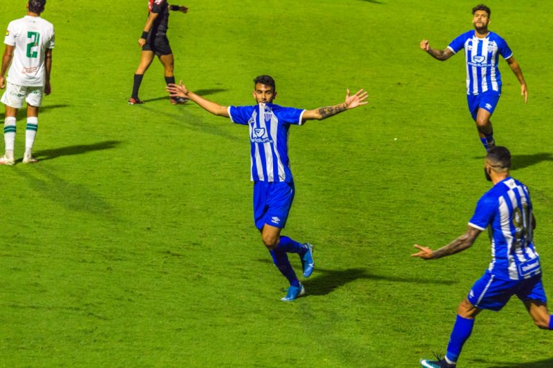 Getúlio marcou o gol da vitória do Avaí diante do América-MG  &#8211; Foto: André Palma Ribeiro/Avaí F. C.