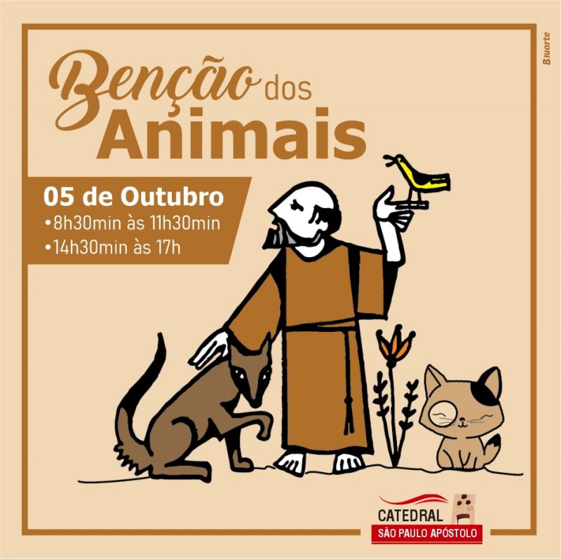 Ben&ccedil;&atilde;o ser&aacute; por ordem de chegada – Foto: Catedral S&atilde;o Paulo Ap&oacute;stolo/Divulga&ccedil;&atilde;o