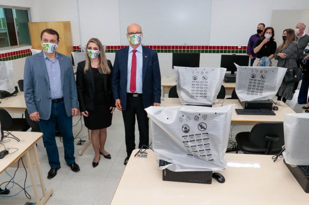 Solenidade foi adiada por causa da pandemia do novo coronav&iacute;rus. – Foto: Mauricio Vieira/Secom