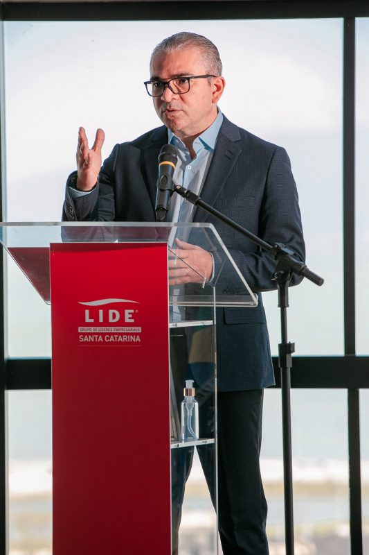 Delton Batista, novo presidente do Lide SC &#8211; Foto: José Somensi/Divulgação/ND