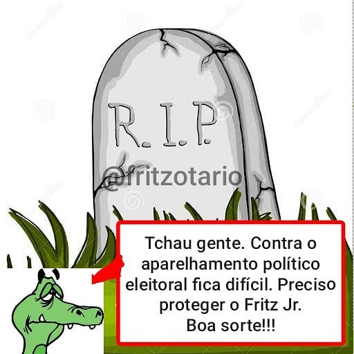 P&aacute;gina do Facebook suspendeu as postagens – Foto: Redes sociais/ND