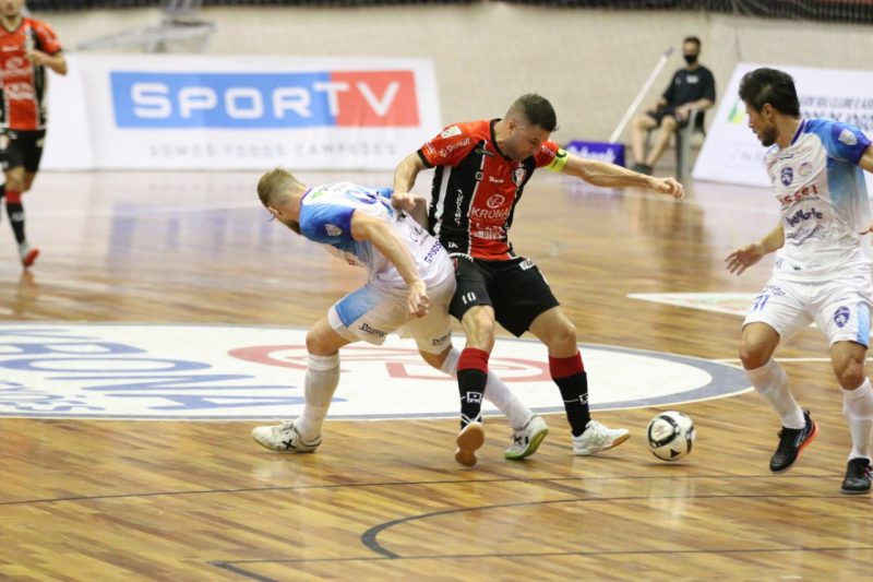 JEC/Krona tem a vantagem do empate em duelo contra o Corinthians pela semifinal da Liga Nacional – Foto: Juliano Schmidt/JEC/Krona