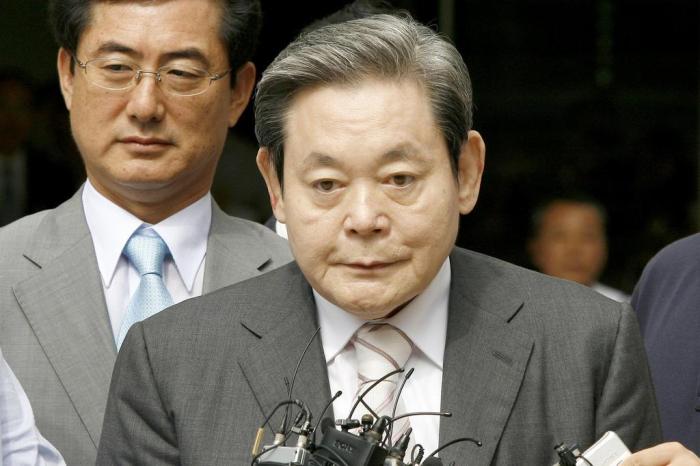 Lee Kun-hee morreu aos 78 anos &#8211; Foto: Jeon Hyeong-Jin/AFP files