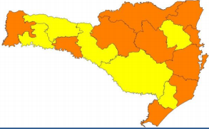 Mapa de risco de acordo com o item monitoramento – Foto: Divulga&ccedil;&atilde;o