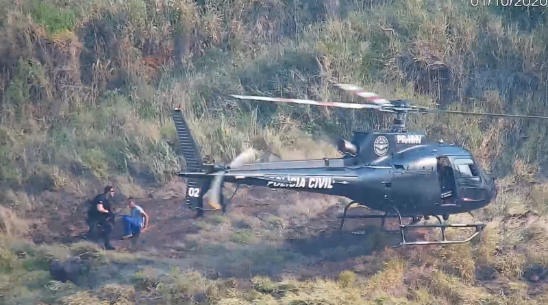 Flagrante realizado na tarde de quinta-feira (1&ordm;) – Foto: Reprodu&ccedil;&atilde;o/ND