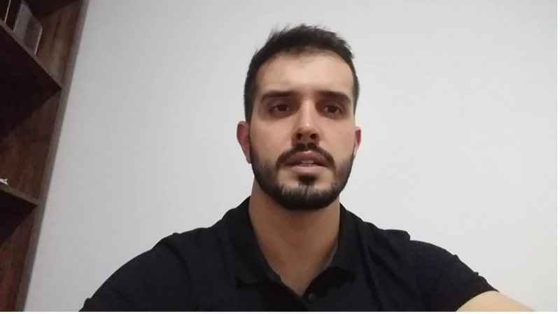 Delegado respons&aacute;vel pelo caso, Estev&atilde;o Vieira. – Foto: Reprodu&ccedil;&atilde;o/ND