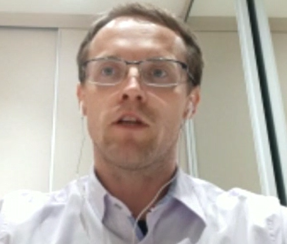 Promotor Diogo Luiz Deschamps, da <span style="font-weight: 400;">2ª Promotoria de Justiça da Comarca de São Francisco do Sul </span>– Foto: Reprodução TV