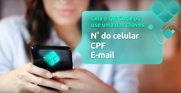 No lugar dos dados pessoais, transfer&ecirc;ncia feita pelo Pix poder&aacute; ser feita com n&uacute;mero de CPF/CNPJ, e-mail, n&uacute;mero do celular, um c&oacute;digo gerado pelo app ou atrav&eacute;s de QR Code – Foto: Banco Central/Divulga&ccedil;&atilde;o/ND
