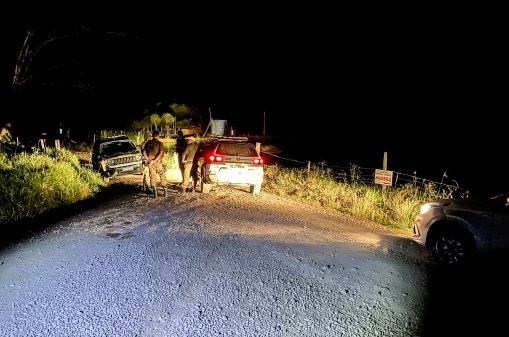 O acidente aconteceu no interior de S&atilde;o Miguel do Oeste, no Extremo-Oeste de Santa Catarina – Foto: Cristian L&ouml;sch/Portal Peperi