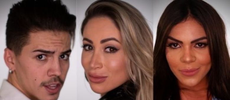 Biel, Carol e Tays formam a Ro&ccedil;a desta semana – Foto: Reprodu&ccedil;&atilde;o/RecordTV