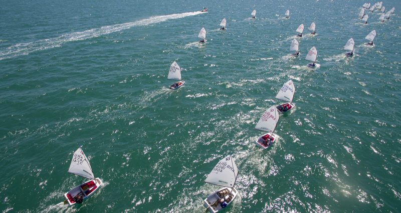 Etapa de Vela em Jurerê Internacional; retomada da modalidade – Foto: Green Multimídia/Iate Clube de Santa Catarina