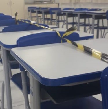 Em Joinville, rede municipal e privada n&atilde;o sofrem altera&ccedil;&otilde;es – Foto: Dani Lando/NDTV