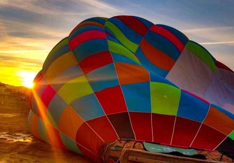 VouDeBal&atilde;o permite voos de mais de 200 metros de altura. – Foto: VouDeBal&atilde;o