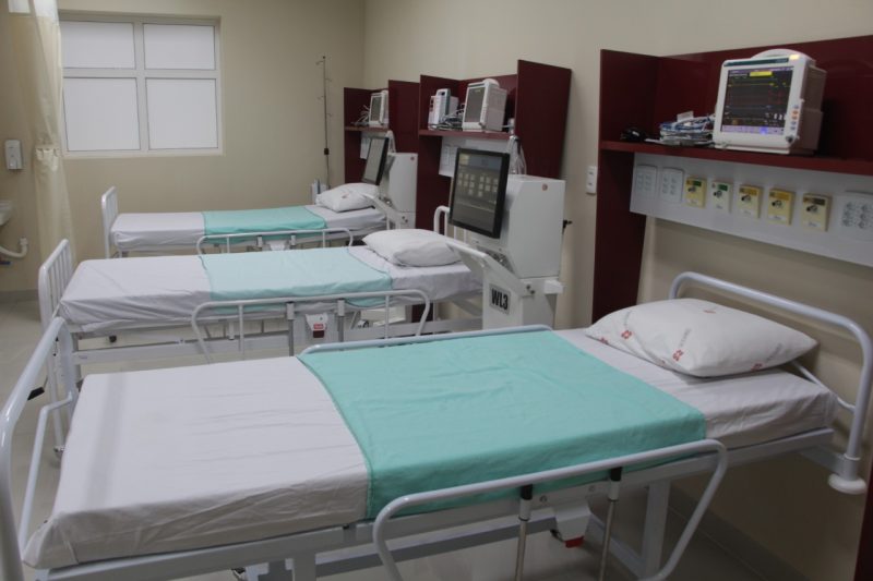 Dez leitos de UTI foram instalados no Hospital Regional em agosto – Foto: Hospital Regional Helmuth Nass/Divulga&ccedil;&atilde;o