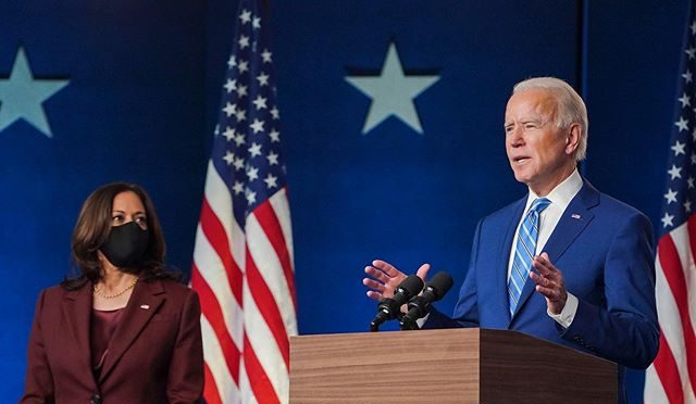 Joe Biden está próximo da vitória nos Estados Unidos – Foto: Reprodução/Instagram