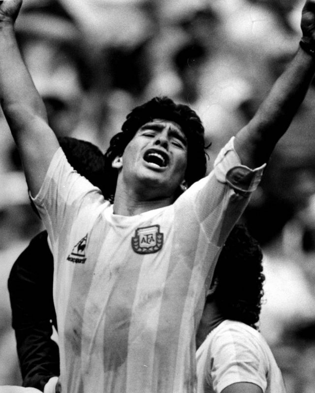 Maradona era a personifica&ccedil;&atilde;o do futebol argentino, passional – Foto: Redes Sociais/Reprodu&ccedil;&atilde;o