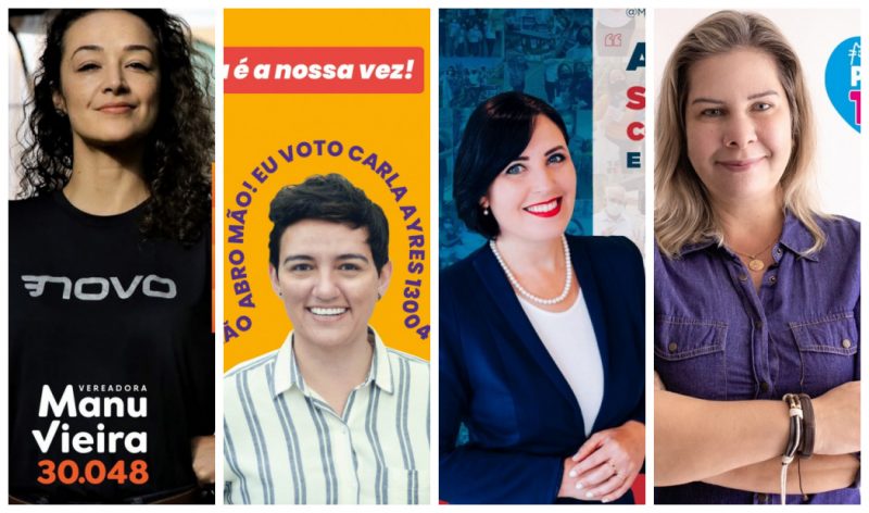 Na ordem: Manu Vieira; Carla Ayres; Maryanne Mattos; e Priscila Fernandes – Foto: Reprodu&ccedil;&atilde;o/Instagram