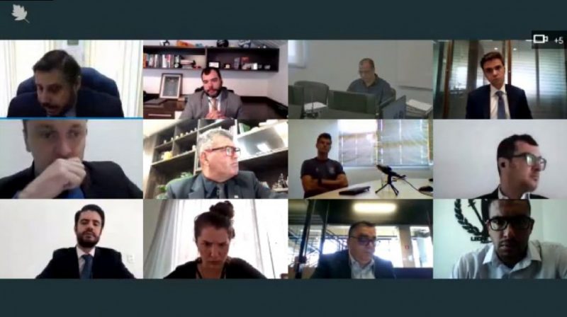 Julgamento foi realizado na manh&atilde; desta quarta-feira (4), ap&oacute;s ter sido interrompida na semana passada, por falta de conex&atilde;o com a internet – Foto: STJD/divulga&ccedil;&atilde;o