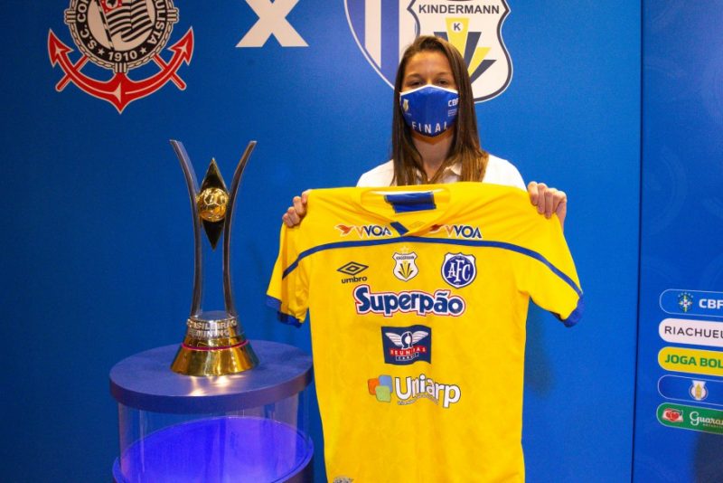 Capit&atilde; do Ava&iacute;/Kindermann revela mentalidade para finais – Foto: Mariana S&aacute;/CBF/ND