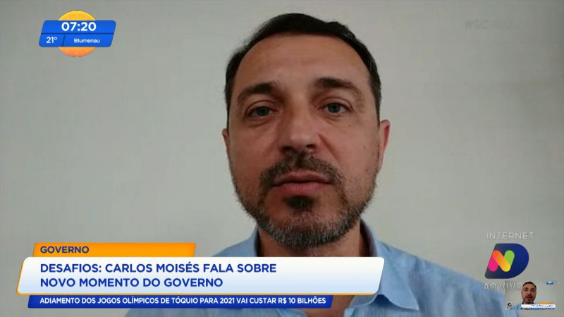 Mois&eacute;s falou com a reportagem do Grupo ND nesta segunda-feira – Foto: Reprodu&ccedil;&atilde;o/NDTV