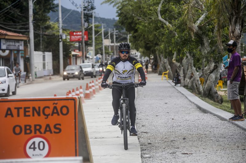 Avenida das Rendeiras vai ofertar mais uma ciclovia na cidade &#8211; Foto: Anderson Coelho/ND