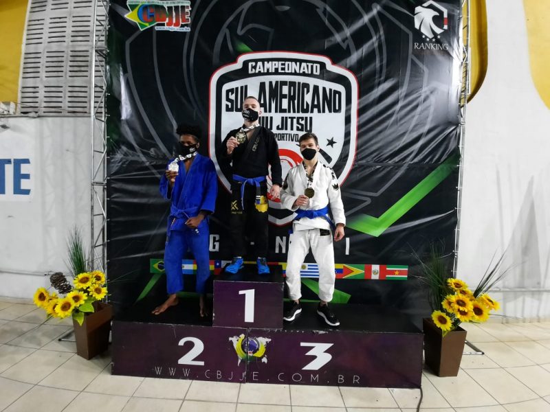 Caio Felipe Ramos subiu no lugar mais alto do pódio no último fim de semana – Foto: Divulgação/ND