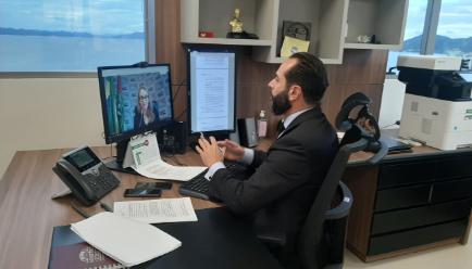 Procurador reiterou posi&ccedil;&atilde;o do Minist&eacute;rio P&uacute;blico de SC – Foto: Imprensa PGJ/Divulga&ccedil;&atilde;o/ND