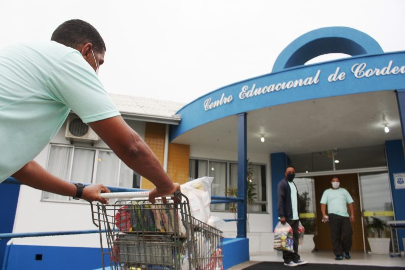 Itaja&iacute; volta a entregar kits de alimenta&ccedil;&atilde;o escolar nesta quarta – Foto: Marcos Porto/Secom Itaja&iacute;