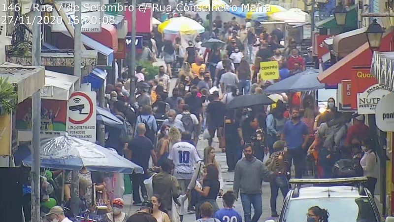 Centro e Ingleses lideram em casos ativos de Covid-19 em Florian&oacute;polis – Foto: Reprodu&ccedil;&atilde;o/SSP