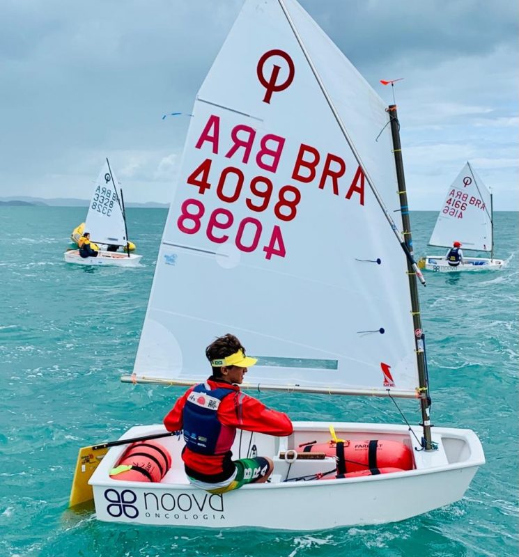 Fernando Menezes, grande campeão do Sul-Brasileiro de Vela – Foto: Danilo Caboclo/Iate Clube Santa Catarina