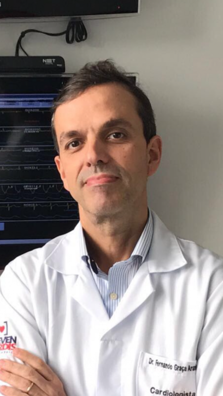 M&eacute;dico Fernando Gra&ccedil;a Aranha, diretor t&eacute;cnico do SOS C&aacute;rdio – Foto: Divulga&ccedil;&atilde;o/ND