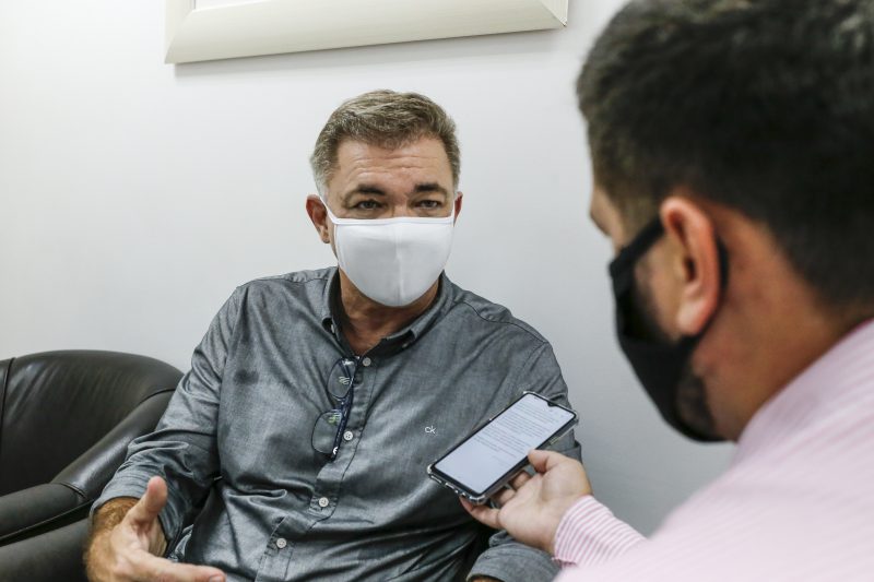 Reeleito na Capital, Gean ainda n&atilde;o quer falar sobre poss&iacute;vel candidatura ao governo do Estado em 2022 – Foto: Anderson Coelho/ND