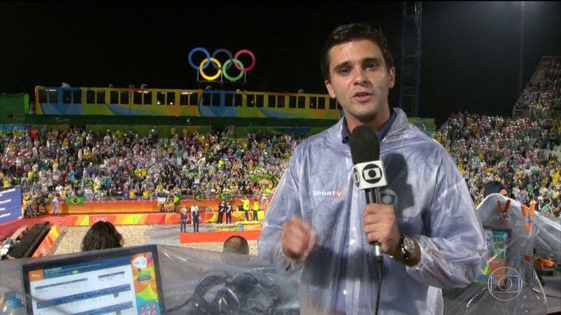 Guilherme Marques: Guilherme Senges Coutinho Marques tinha 28 anos era repórter da TV Globo. – Foto: Reprodução/Rede Globo