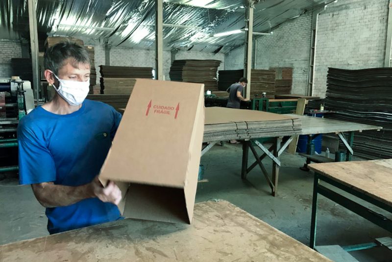 S&eacute;rgio Villani, dono da F&aacute;brica de Embalagens em S&atilde;o Miguel do Oeste – Foto: Divulga&ccedil;&atilde;o/ND.