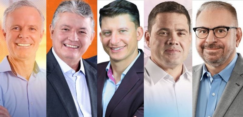 Candidatos a prefeito de Itaja&iacute; participam de debate nesta ter&ccedil;a-feira (3). – Foto: Isabela Corr&ecirc;a/ND Mais