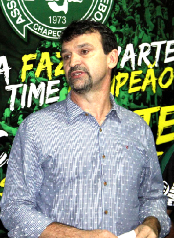 Jandir Bordignon: tinha 54 anos e era vice-presidente de marketing e patrimônio da Chapecoense. – Foto: Arquivo Pessoal