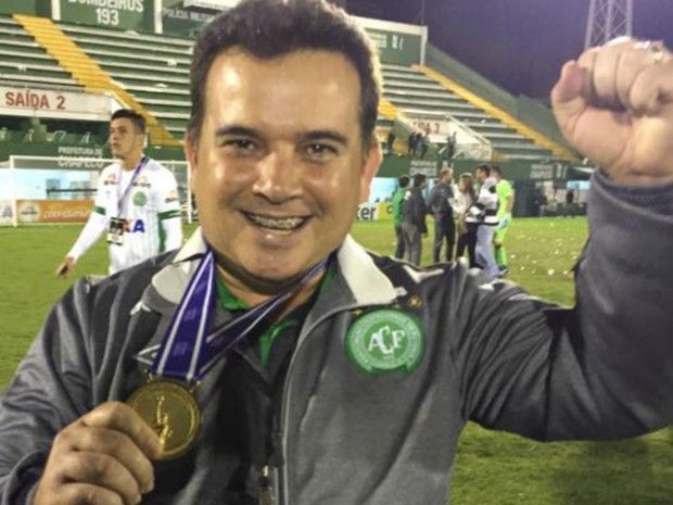 Marcio Koury: o médico de 45 anos fazia parte da equipe técnica da Chapecoense – Foto: Arquivo Pessoal