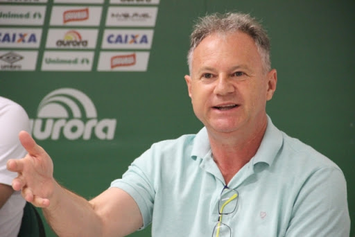 Mauro Luiz Stumpf: tinha 55 anos e era vice-presidente de futebol da Chapecoense. – Foto: Reprodução/Chapecoense