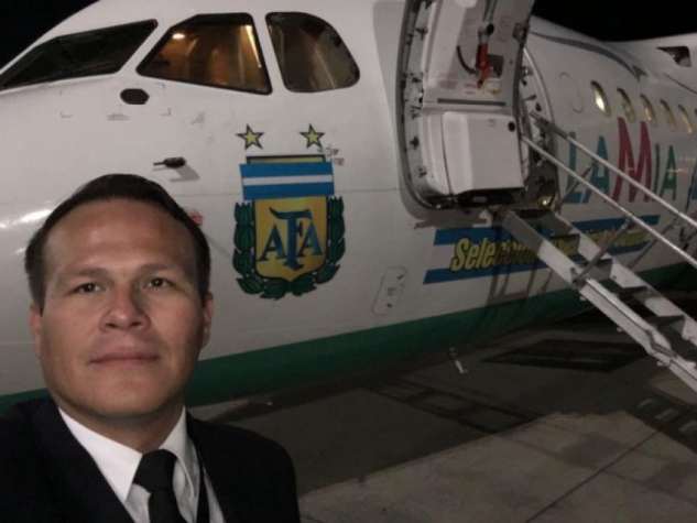 Miguel Quiroga: tinha 36 anos e era piloto do voo da LaMia. Era ex-piloto da força aérea boliviana. – Foto: Arquivo Pessoal