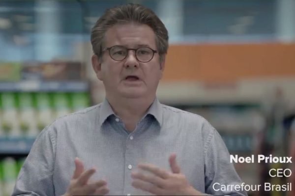 Noel Prioux, presidente do Grupo Carrefour no Brasil, em comunicado – Foto: Reprodu&ccedil;&atilde;o/Metr&oacute;poles/ND
