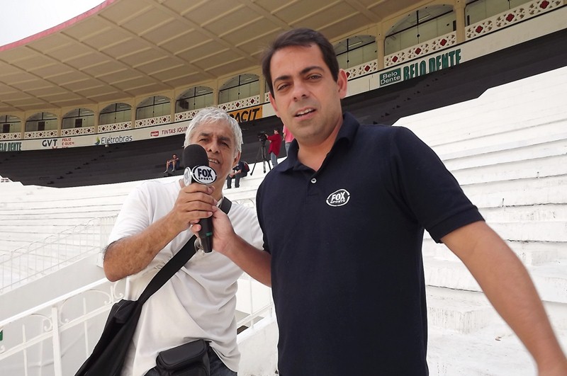 Victorino Chermont: Victorino de Albuquerque e Sá Chermont de Miranda, de 43 anos, era jornalista e repórter esportivo da Fox Esportes. Também trabalhou na Rádio Globo e SporTV. – Foto: Arquivo Pessoal