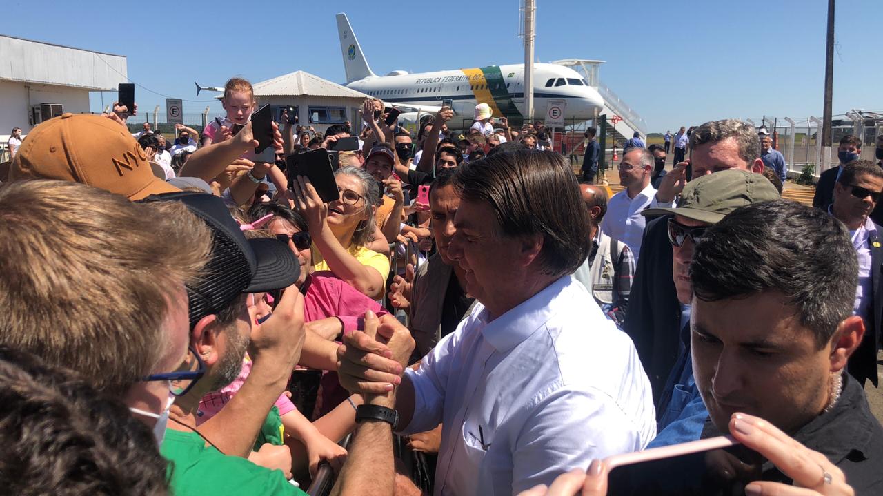 Bolsonaro encontra lideranças do oeste de sc em chapecó