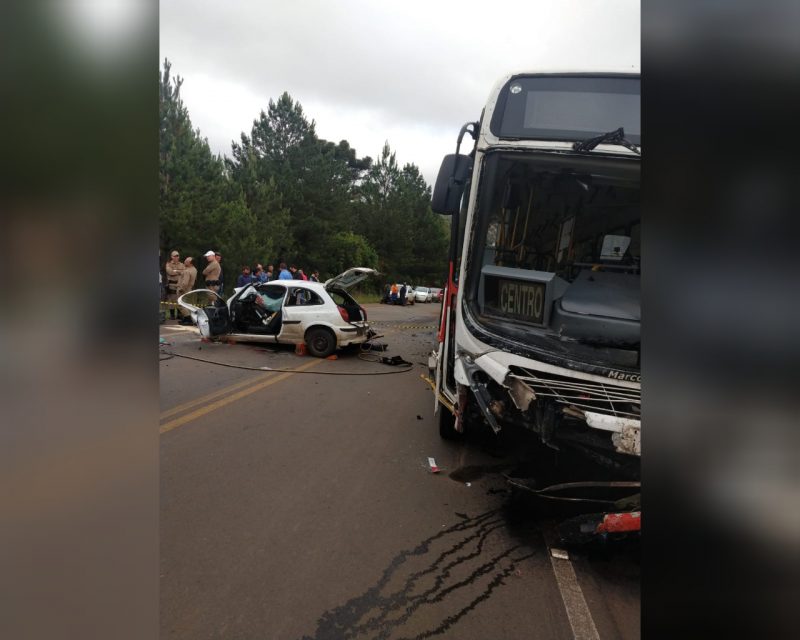 Acidente aconteceu por volta das 6h20 desta quinta-feira (12) – Foto: PMRv