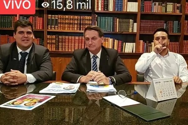 Presidente fez a afirma&ccedil;&atilde;o durante live transmitida em rede social – Foto: Facebook/Reprodu&ccedil;&atilde;o