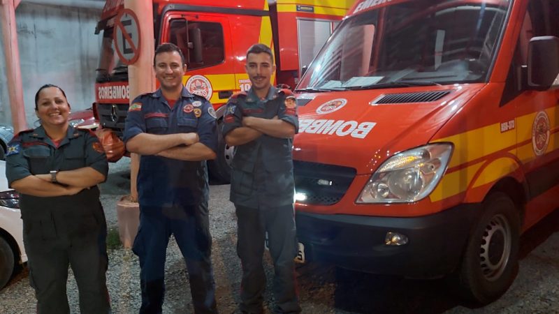 Bombeiros Militares foram acionados na tarde desta quinta-feira (12) ap&oacute;s beb&ecirc; de um ano se afogar – Foto: Bombeiros Militares/Divulga&ccedil;&atilde;o