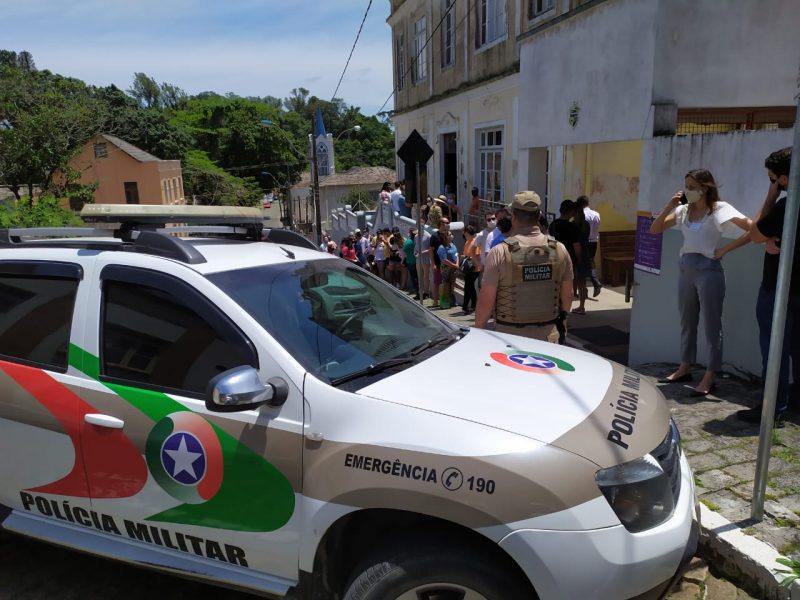 Duas pessoas foram presas em flagrante na regi&atilde;o Norte de Santa Catarina – Foto: Pol&iacute;cia Militar/Divulga&ccedil;&atilde;o